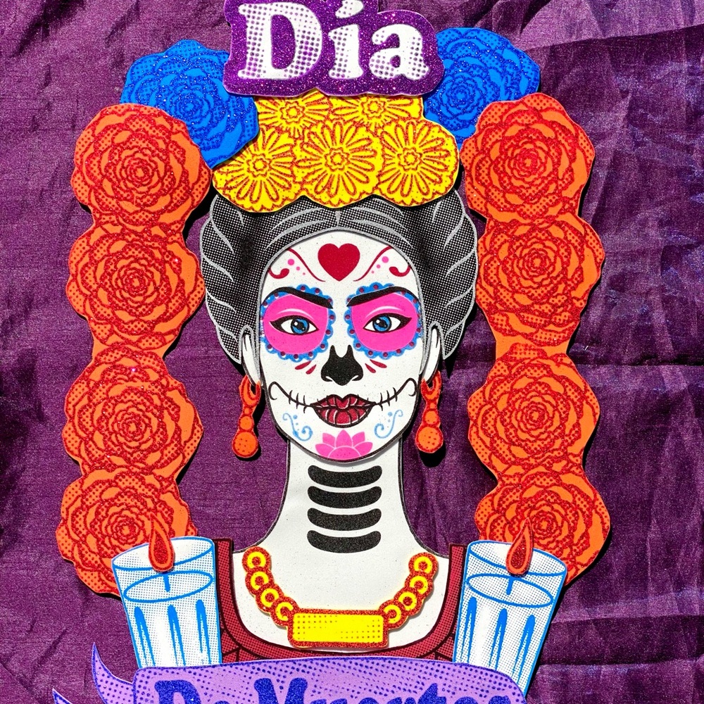 Catrina Frida Día de Muertos Alter decoration FOAM